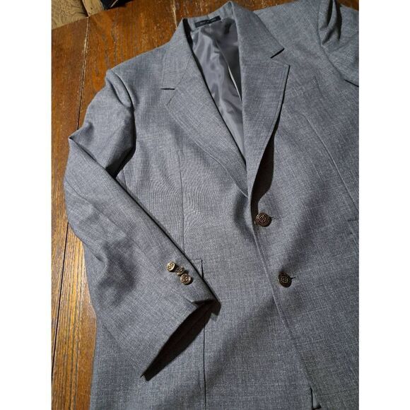 New 41R Maxwell Park Grey Notch Lapel Suit Sports Coat Jacket Blazer  NWT - Picture 3 of 5